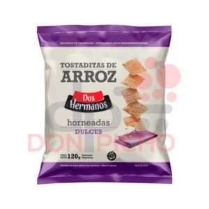 Tostaditas de arroz Dulces 2hermanos