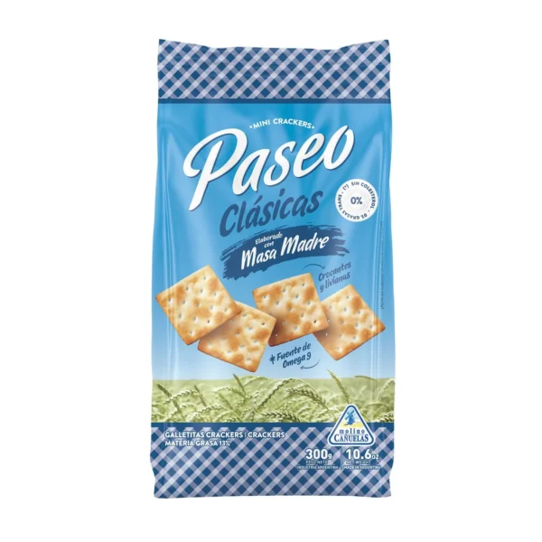 Galletitas Crackers Paseo 300gr.