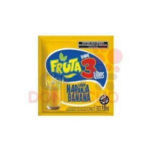 Jugo Fruta 3 Naranja Banana