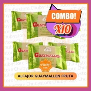 Alfajor Guaymallen Fruta x10