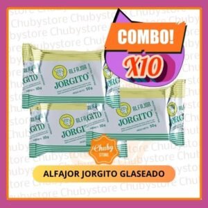 10 Alfajor Jorgito Blanco